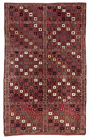 Kat.nr. 1207 Kizil Ayak antique 301 x 189 cm. Hammerprice 80.000 SKR ©Bukowskis
