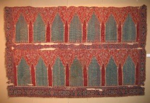 Rare Ushak Saph Carpet. David Sorgato