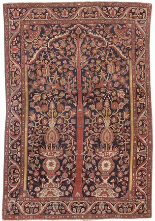 Sarouk prayer rug