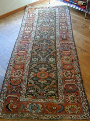 Mid 19th century Kurdish long rug