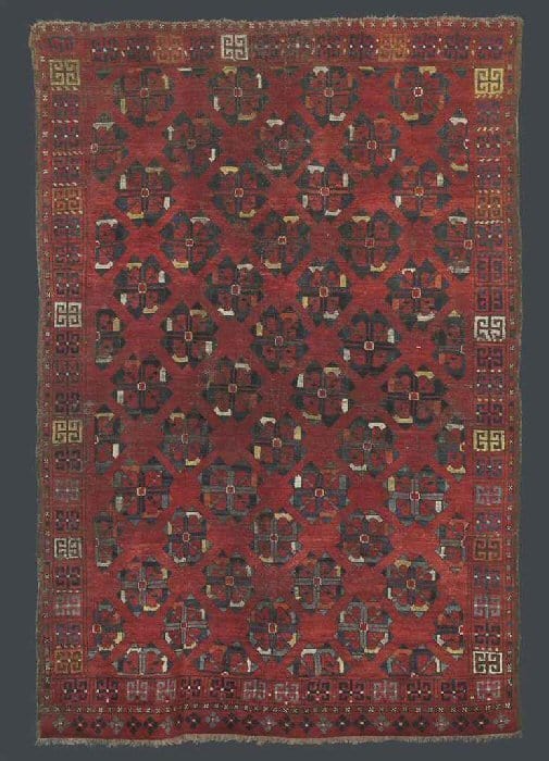 Lot 188. Turkmen tent door cover. Amu Darya area.