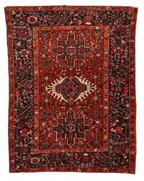 Bonhams auction. Karaja rug, North West Persia.