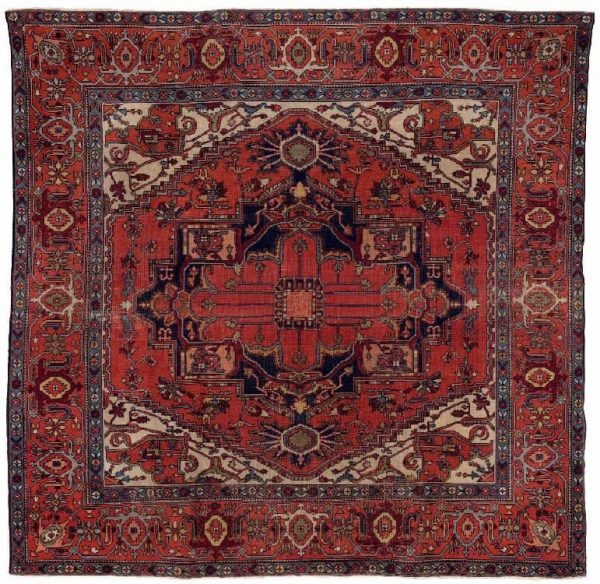 Lot 559, A SERAPI CARPET, NORTHWEST PERSIA, CIRCA 1890. Estimate € 7.000 –  9.000
