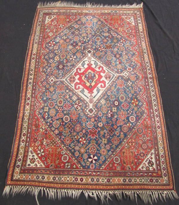 57 Lot 57, a Qashqai, SW Persian circa 1900, 199 cm x 125 cm