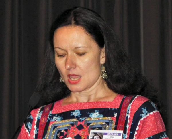 Irina Bogoslovskaya held a lecture "Nomad cloth bags from Central Asia"