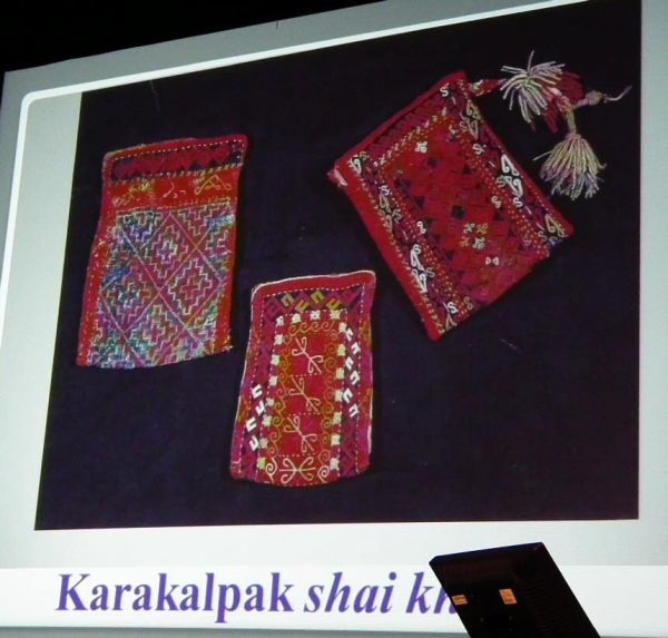 Karakalpak bags. Illustration from