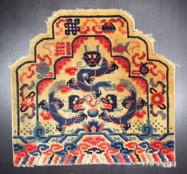 Chinese Ningxia rug exhibited by Farmand Gallery.
