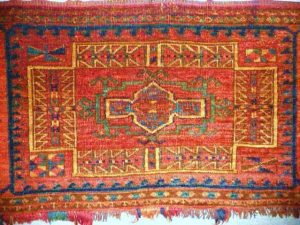 Detail of a wedding trapping from the middle Amu Darya.  Exhibitor Anthony Hazledine