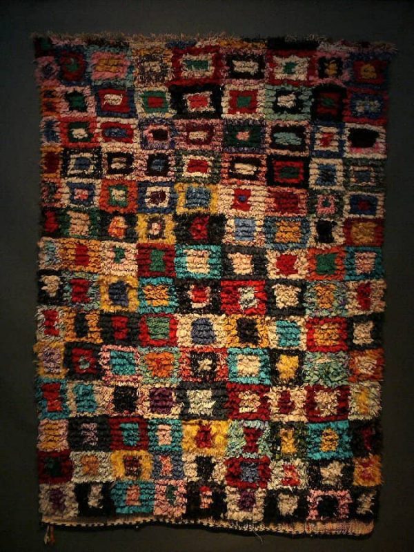 L1170623 Special exhibition of Moroccan rag rugs at SF Tribal