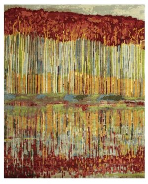 NYICS in September: See this "Reflection-Sky" at Wool & Silk Rugs.