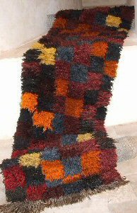 The Anatolian rug seen at the ‘Flying Tribal Rugs’ exhibition in Otranto