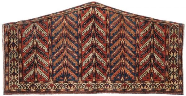 34 34. ASMALYK TURKMEN, Turkmenistan, circa 1900.Size 61x120 cm. Estimate EUR 870 - 1.390