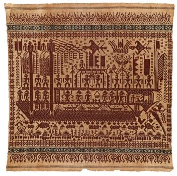 Magie02 Ceremonial cloth. Sumatra
