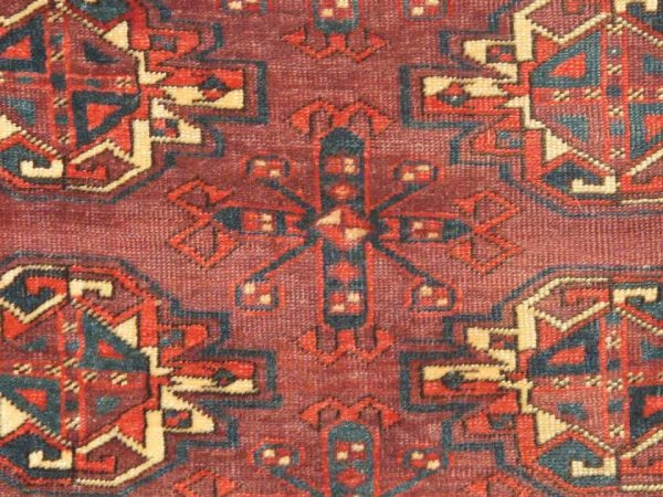 BenBanayan_TurkmenChuval Detail of Turkmen chuval exhibited by Ben Banayan