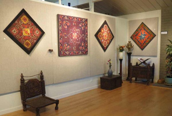 IMG_0492 Non Turkmen Central Asian pile weaving, flat weave and textile art by Thomas Cole