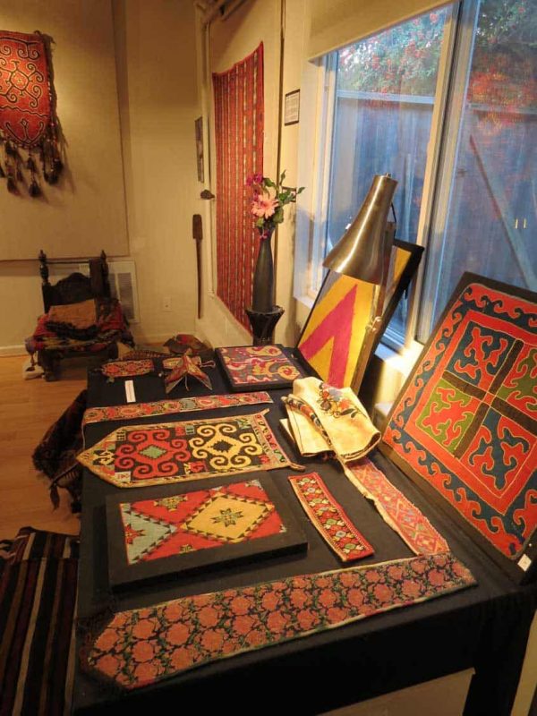 IMG_0503 Non Turkmen Central Asian pile weaving, flat weave and textile art by Thomas Cole