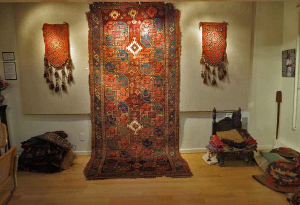 IMG_0504 Non Turkmen Central Asian pile weaving, flat weave and textile art by Thomas Cole