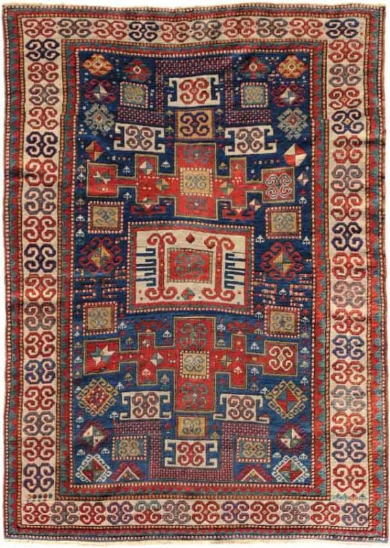 Lot 622. Karachoph circa 1880. 150x205 cm. Estimate EUR 2330 - 3170