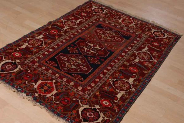 Lot 567. caucasian Kuba rug circa 1920. Size 128x178 cm. Estimate EUR 1,170 - 1,500