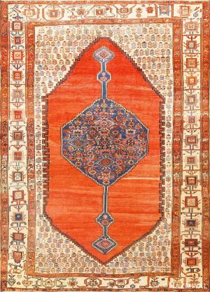 Antique Persian Bakhshaish. Nazmiyal Auction