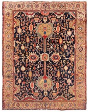 Lot 937. Heriz Serapi circa 1880. Size 264x323 cm. Estimate EUR 1.640.00 - 2.180.00