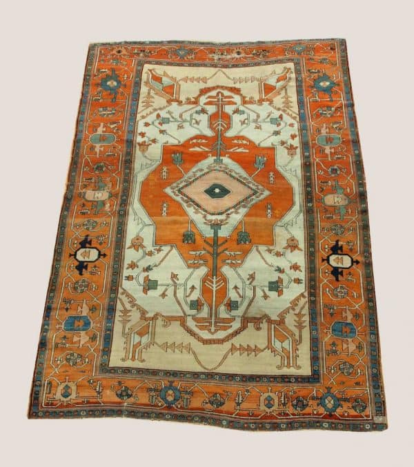 Lot 697. Heriz late 19th century. 406 x 287 cm.