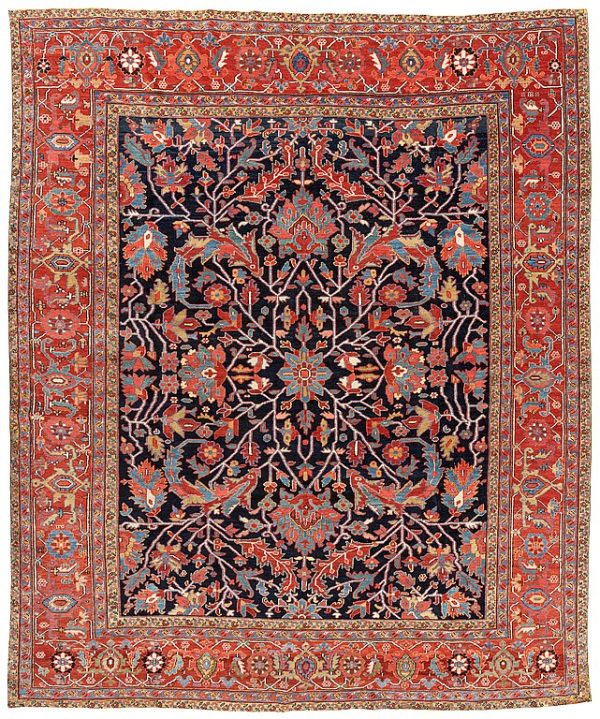 antique Heriz Serapi
