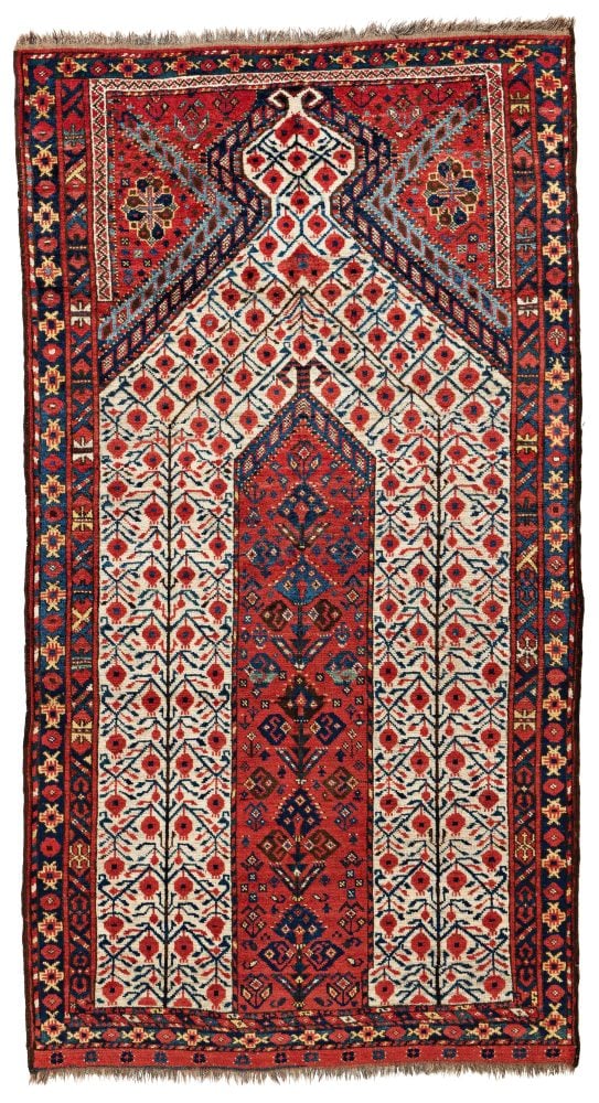 Ersari Beshir Prayer Rug
