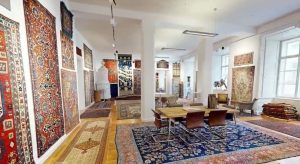 Preview exhibition 'Fine Antique Oriental Rugs' in Vienna