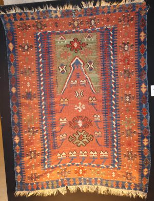 19th century Aksaray kilim