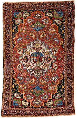 Bakhtiari with Animal and Human Motifs
