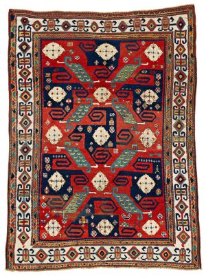 107 Early Pinwheel Kazak