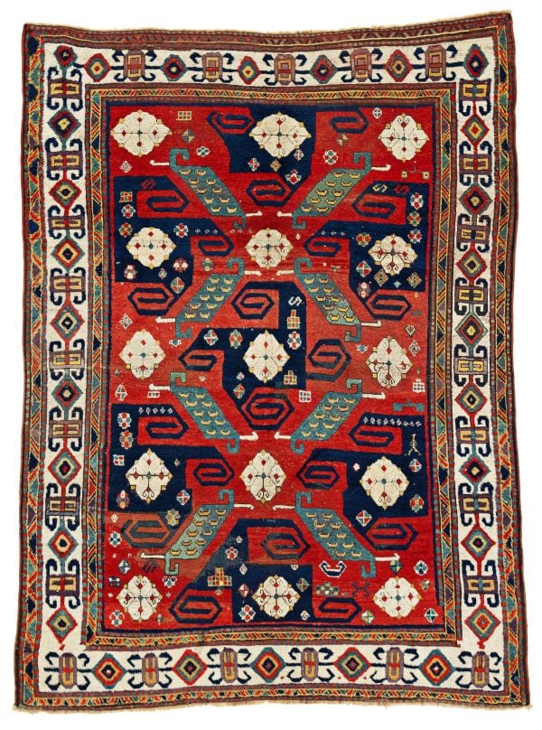 107 Early Pinwheel Kazak