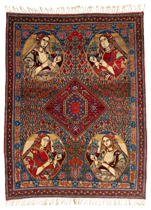 Neiriz Pictorial Rug