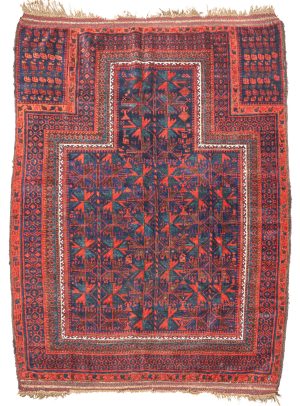 Lot 14 Timuri Prayer Rug