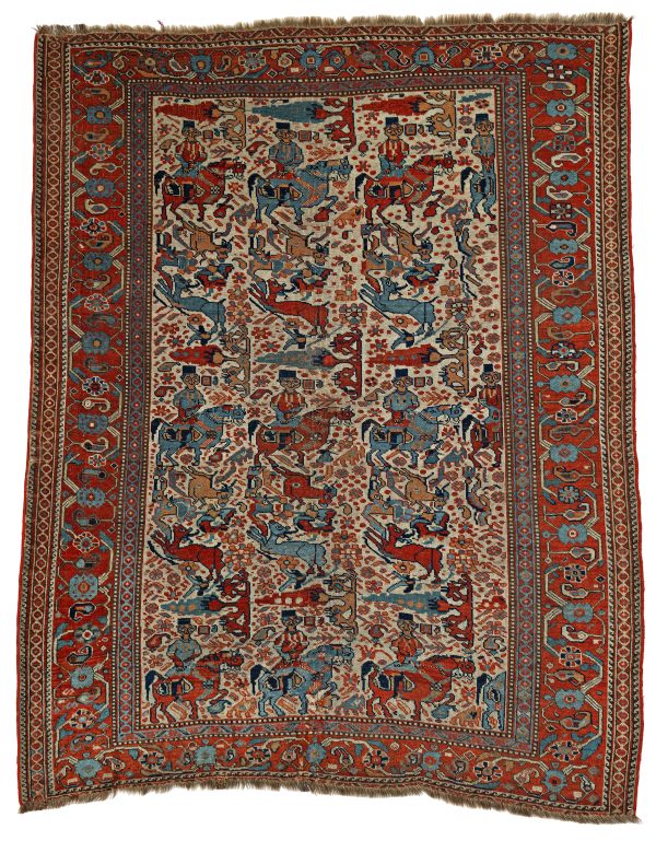 Lot 175 Khamseh Pictorial Rug
