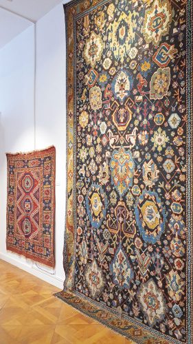 Early Bergama and early Karabagh carpet