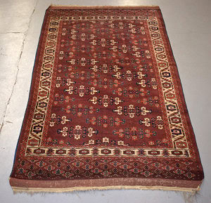 Yomut Turkmen kepse gul carpet