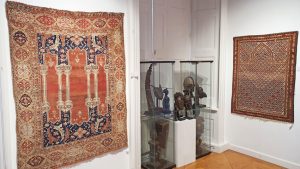 Transylvanian Double Column Rug and Marasali Prayer Rug