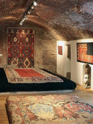 The basement of Alberto Levi Gallery