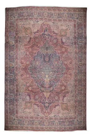 Kirman Laver carpet. Persia - Auction MILANO DECOR - Fine Art, Photographs, Carpets & Design Auction (n. 103) - Viscontea Casa d'Aste