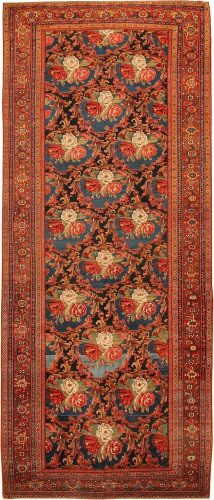 Extremely Fine Persian Sarouk Farahan Rug - No Reserve 20 ft x 8 ft 3 in (6.1 m x 2.51 m)