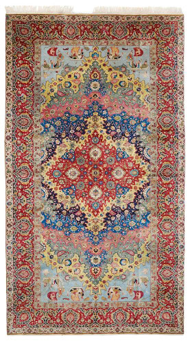 TABRIZ antique, signed