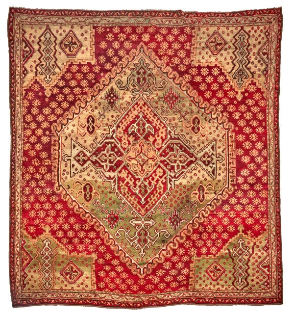 Lot 11 – Bonhams Skinner Ushak Carpet Anatolia