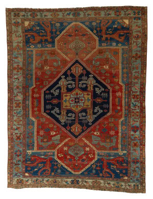Lot - Heriz Carpet, Persia, last quarter 19th century