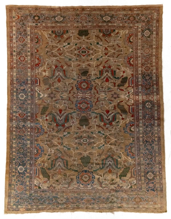 FINE UNUSUAL BAKSHAISH CARPET, NW PERSIA, CIRCA 1880