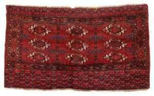 Saryk Chuval, Merv Oasis of Central Asia, 19th C., 4'6'' x 2'7''