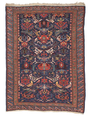 Bidjov Kuba Sumak Rug, Caucasus, Ca. 1880, 3'10'' x 5'0''