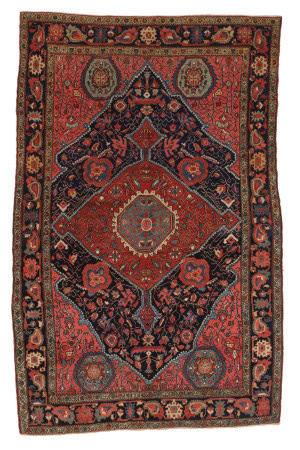 Ferahan Sarouk Rug, Persia, Ca. 1900, 4'7'' x 7'0''