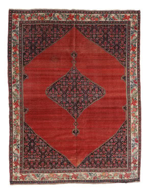 Bidjar Rug, Persia, Ca. 1900, 7'6'' x 9'10''